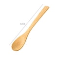 thumbnail image 3 of Cuchara de madera redonda de bambú Cuchara para sopa Cuchara para mezclar Utensilios de cocina de madera, 3 of 8