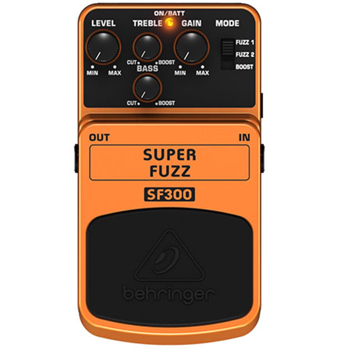 Behringer SUPER FUZZ SF300 3-Mode Fuzz Distortion Effects Pedal