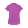 thumbnail image 6 of Port Authority Ladies Trace Heather Polo-3XL (Berry Heather), 6 of 6