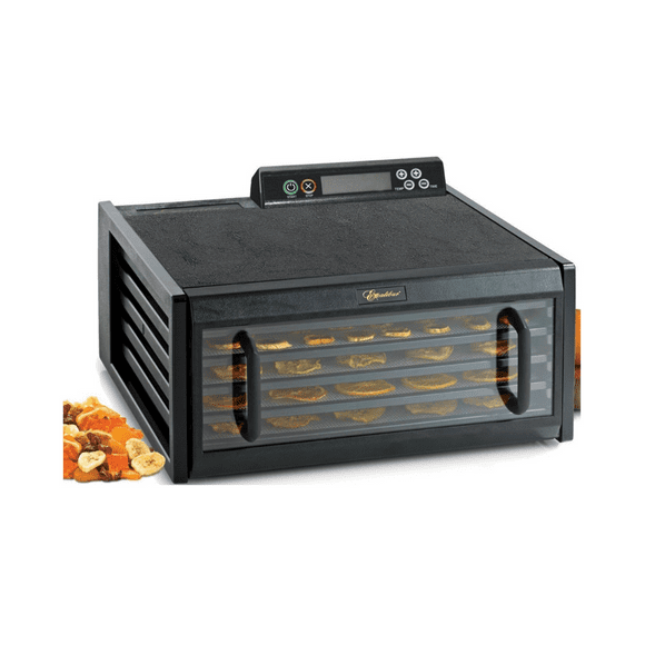 Excalibur Déshydrateur Électrique avec 5 Plateaux - avec thermostat Réglable et Minuterie Numérique (Modèle 3548CDB) Boîte Ouverte