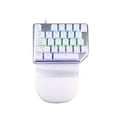 thumbnail image 3 of Teclado de Mano Batauro Nelore Switch Blue Alámbrico RGB Blanco, 3 of 3