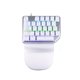 thumbnail image 3 of Teclado de Mano Batauro Nelore Switch Blue Alámbrico RGB Blanco, 3 of 3