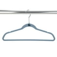 thumbnail image 5 of Simplify Kids 25 Pack Velvet Hangers in Light Blue, 5 of 7