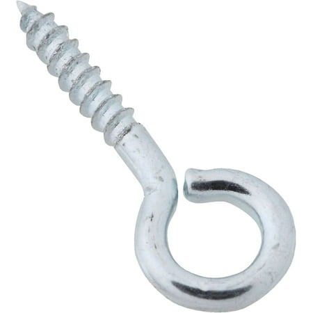 

3PC National Mfg. National Steel With Zinc Finish Small Eye Screw Eye