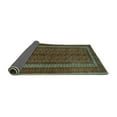 thumbnail image 2 of Ahgly Company Indoor Rectangle Persian Turquoise Blue Traditional Area Rugs, 8' x 12', 2 of 4