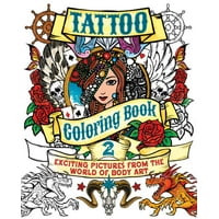 Chartwell Coloring Books Tattoo Book 2 Exciting Pictures From The World Of