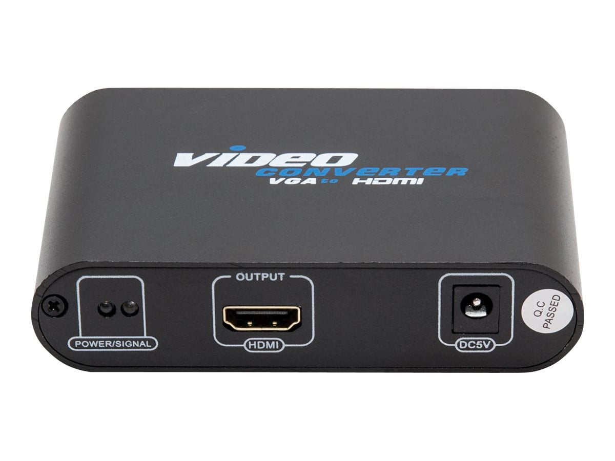 Syba VGA HD15 + 3.5mm Audio to HDMI Converter