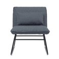 thumbnail image 2 of Simpli Home Burke Fauteuil d'Appoint Moderne de 25 Pouces avec Coussin Lombaire en Tissu Aspect Lin Gris, 2 of 17