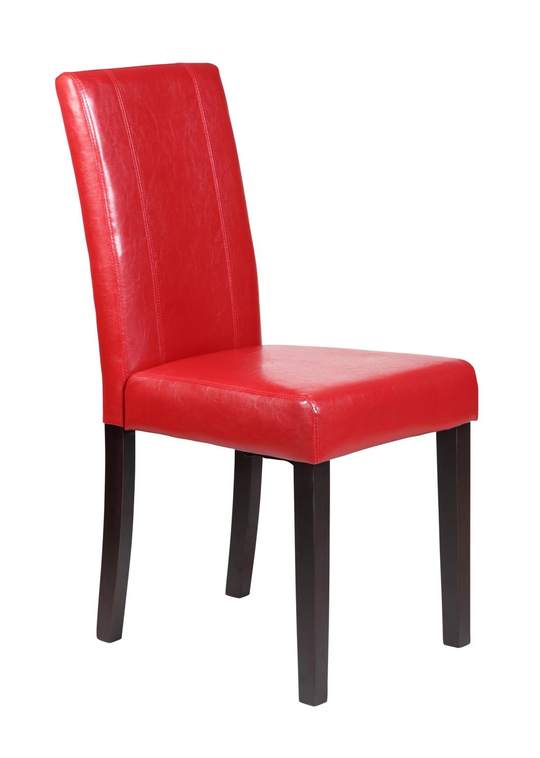 GTU Furniture Set of 2 PuLeather Elegant Modern Dining & Kitchen Chairs