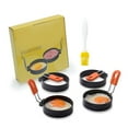 thumbnail image 1 of Egg Rings Brush Set,5PCS Egg Rings Brush Nonstick Egg Cooking Rings Egg Rings Mold Exceptional Value, 1 of 13