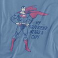 thumbnail image 2 of DC Comics T-Shirt Wears A Cape Unisex Graphic Tee For Men & Women, 2 of 7