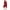 Red womens dresses, variant on Wycnly Womens Dresses Fashion Elastic Waist Irregular Swing Plus Size Cold Shoulder Strap Dresses Summer Flower Print V-Neck Short Sleeve Formal High-Low Dress Blue XXXL