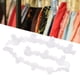 thumbnail image 5 of Encaje Decorativo, Alto Brillo, 1 Uds., Tela De Encaje De Apariencia Exquisita, Cinta De Encaje Para Pared Para Caja De Regalo Para Clip Art Para Ropa EOTVIA Blanco, 5 of 8