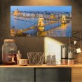 thumbnail image 1 of Chain Building and Parliament in Budapest - Cityscape Canvas Print, 1 of 3