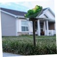 thumbnail image 2 of Cartoonstyle outdoor frog light, decorative garden solar lamp, solar light for the garden, frog solar light, frog lamp made of plastic., 2 of 5