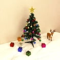 thumbnail image 3 of Inteprter Decoración navideña, adornos festivos y regalos pensativos para árboles, adornos de baratijas para árboles Kits de decoración para fiestas Linternas de árboles verdes, 3 of 6