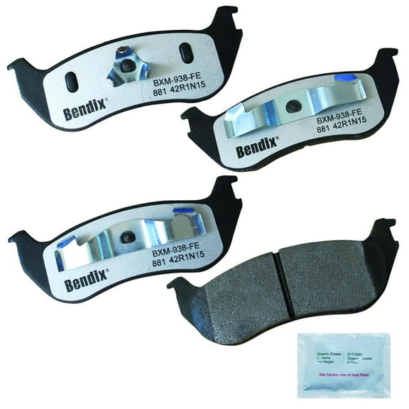 Disc Brake Pad Set Fits select: 2002-2005 FORD EXPLORER, 2003 FORD EXPLORER SPORT TRAC