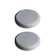 thumbnail image 1 of 2Pcs Impermeable Antideslizante Asiento Cubierta de Elevación forma forma forma Silla de Oficina Asiento Funda para Salón Superficie Grey_35x10cm Gloria Cubierta redonda del asiento del taburete de la silla, 1 of 9