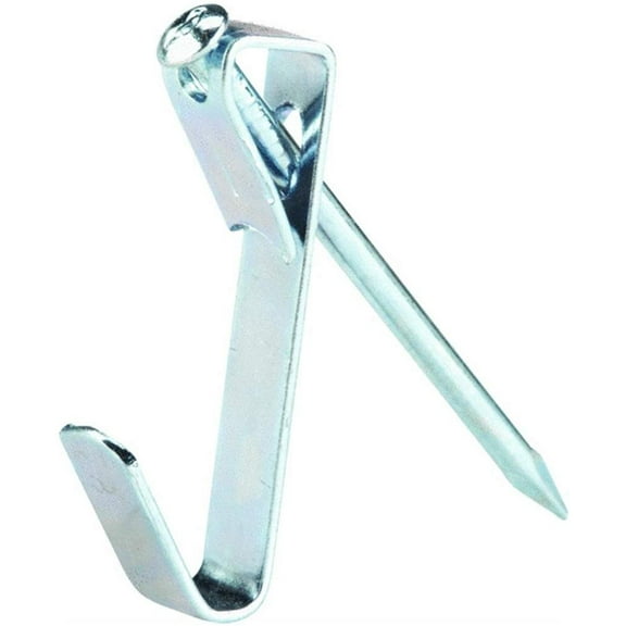 Hillman Picture Hanger Heavy Duty - 10 Lb Capacity - Carded, Steel, Includes Nails