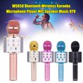 thumbnail image 1 of Gwong Electrónica WS858 Handheld Bluetooth Compatible con Bluetooth Karaoke KTV Party Music Singing Micrófono, 1 of 7