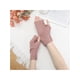 thumbnail image 5 of GUANTES SIN DEDOS DE FORRO POLAR LIGEROS INSPIRADOS EN CHIC CUBIERTAS DE MUÑECA CÁLIDAS CORTAS TAMAÑO ÚNICO ROSA POLVORIENTO, 5 of 6