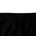 thumbnail image 6 of KyCheLot Men's Capri Pants Straight Leg Loose Crop Pant Elastic Waist Drawstring Beach Yoga Pants Capris with Pockets, 6 of 7