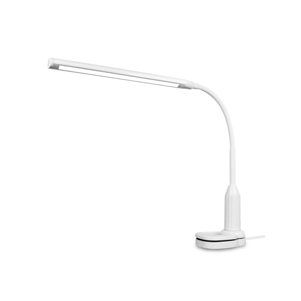 Shoze LED USB Clip On Reading Light Eye Protection Lamp Dimmable Student Boy Girl Night Light Flexible Desk Lamp Dimmable Bed Read Table Study Light Cool White