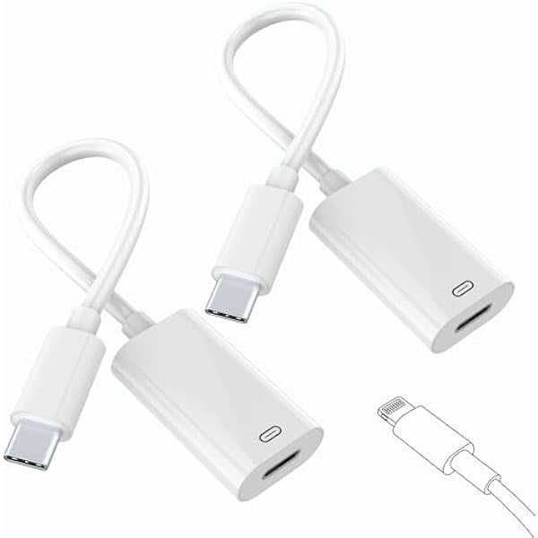 Adaptateur Lightning Vers USB-C - Pour IPhone 15/16, Transfert Données Et Audio, Aluminium