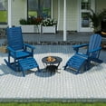 thumbnail image 7 of FODINGHILL Adirondack Outdoor Ottoman, HDPE Patio Foot Rest, All Weather Folding Foot Stool for Adirondack Chair, for Patio Backyard Pool Porch Lawn, Blue, 7 of 7