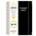 thumbnail image 1 of 2025 Planner - Weekly & Monthly Planner 2025 from Jan. 2025 - Dec. 2025 with To-Do List, 6.3'' × 8.4'', Strong Twin-Wire Binding, Inner Pocket, Elastic Closure, 1 of 5