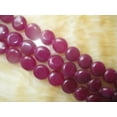 thumbnail image 5 of EOEMY 12mm Dark Red Ruby Gems Oval Loose Beads 15"##Kh314, 5 of 7