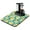 Cartoon, variant on Abstract Frog and Floral Coffee Maker Mat - Multipurpose Absorbent Mat for Kitchen Counter, Frog Print