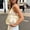 White, variant on Floleo Women's Woven Straw Shoulder Bag, 10.6 Inch Large Capacity White Boho Tote Bag with Bow, Natural Handmade Rattan Purse for Beach, Vacation, Summer Outfits
