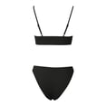 thumbnail image 5 of Afdoent Women's Bikini Sets Womens Swimwear Summer Two Piece Swimsuit Adjustable Strap Beach Bikini Vacation Outfits, 5 of 7