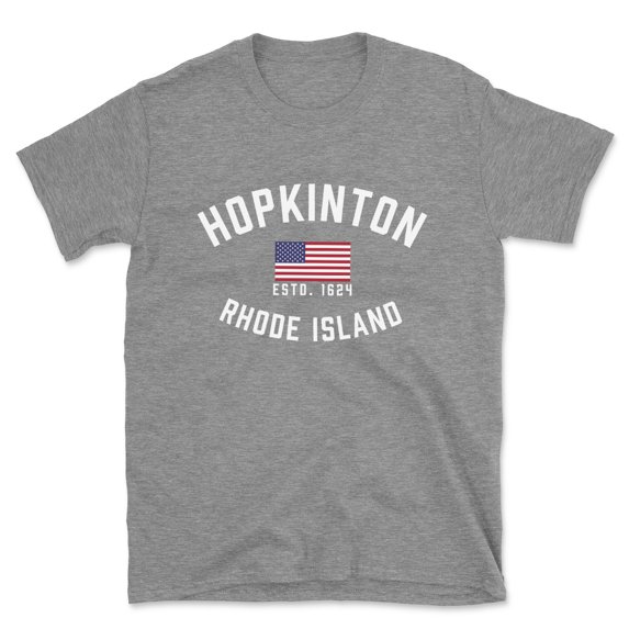 Hopkinton Rhode Island Patriot Men's Cotton T-Shirt