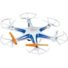 Force Flyers AXIS H806WB 2.4GHz 4-Channel R/C Drone with Camera, White-Blue