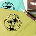 thumbnail image 4 of Printtoo Rubber Stamp Office Stationary PAID Self Inking Stamp-Blue, 4 of 4