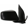 thumbnail image 2 of For Nissan Xterra 2005-2015 Door Mirror Passenger Side | Power | SE Model | Smooth Black | w/ Off Road Package | Replacement For NI1321168 | 615343184128, 96301EA18E, 2 of 7