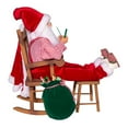 thumbnail image 5 of Kurt Adler 18 Inch Kringle Claus Sitting in Chair with Bag of Gifts, 5 of 8