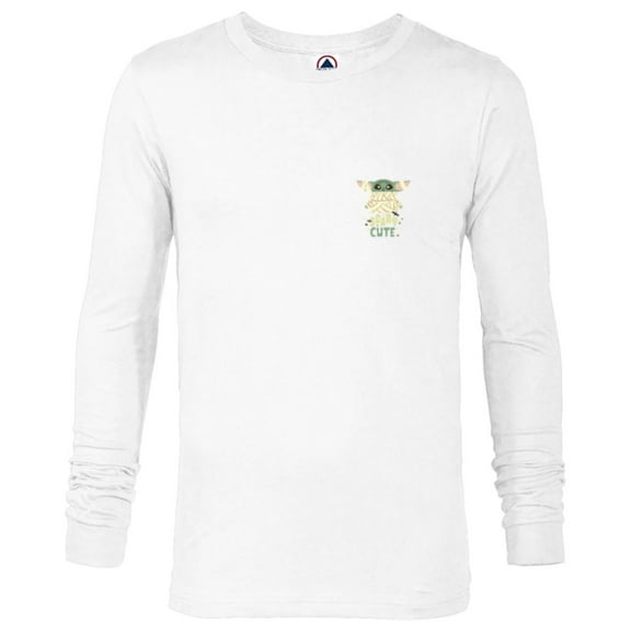 Star Wars Grogu Halloween Scary Cute Mummy Costume Corner - Long Sleeve T-Shirt for Men - Customized-White