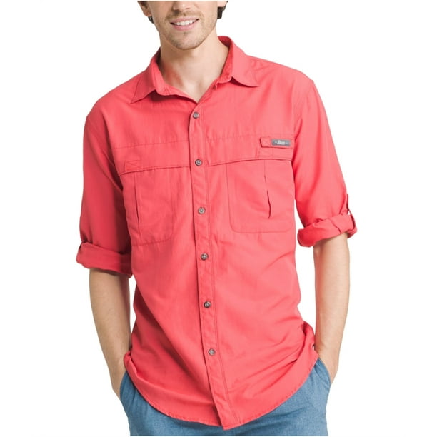 G.H. Bass G.H. Bass & Co. Mens Explorer Fishing Button Up Shirt