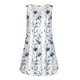 thumbnail image 2 of TaTaai Women Fashion Retro Print V-Neck Sleeveless Short Dress Loose Casual Fit Ladies Spring Summer Holiday Gathering Wear Lightweight Breathable No Fading Stylish Dress Gift, 2 of 8