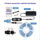 thumbnail image 5 of Controlador WS2812B Control Remoto Bluetooth Música Aplicación de Control para Tira de Luz LED Pixel SK6812 WS2811 WS2812 DC 12V-24V, 5 of 5