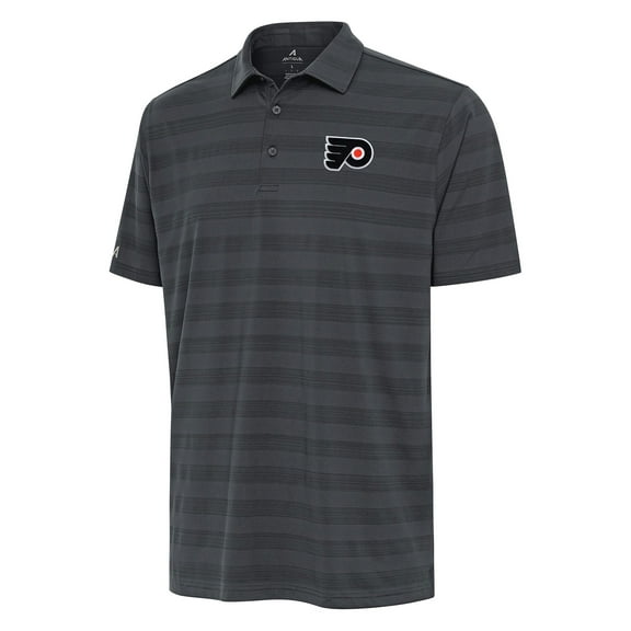 Men's Antigua Pewter Philadelphia Flyers Tunnel Polo