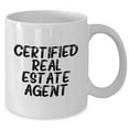 thumbnail image 2 of Certified Real Estate Agent Gifts White Coffee Mug, Perfect Graduation Unique Real Estate Agent Gifts from Men to Gift for Real Estate Agent Friends, Family, Coworkers, 2 of 6