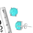 thumbnail image 3 of 925 Sterling Silver Women Jewelry Natural Smithsonite Earring, 3 of 5