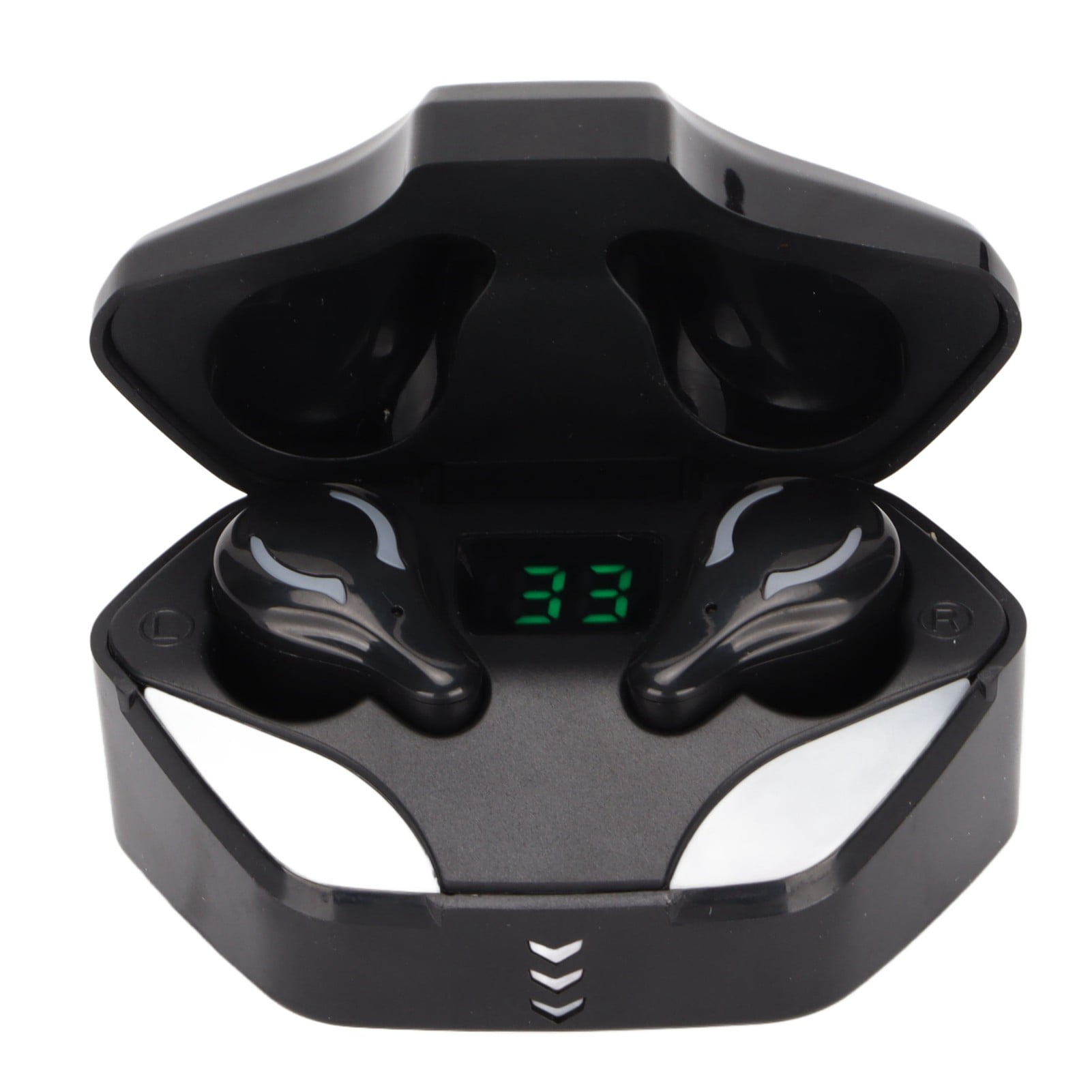 X1 Wireless Earbuds IPX7 Waterproof Bluetooth 5.1 Headphones with Charging Case for Sports Fitness Travel Black