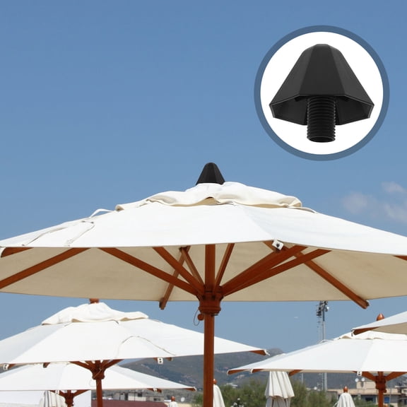FRCOLOR Umbrella Tip Cap Replacement Protective Umbrella Cap Sun Umbrella Accessories