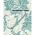 thumbnail image 5 of Pack of 2 Outdoor Pillow Covers, Sage Green Ethnic Flower and Plant Printing Waterproof Square Throw Pillowcase Cushion Decorative Pillow Covers for Couch Patio Tent, 16x16 in, 5 of 6