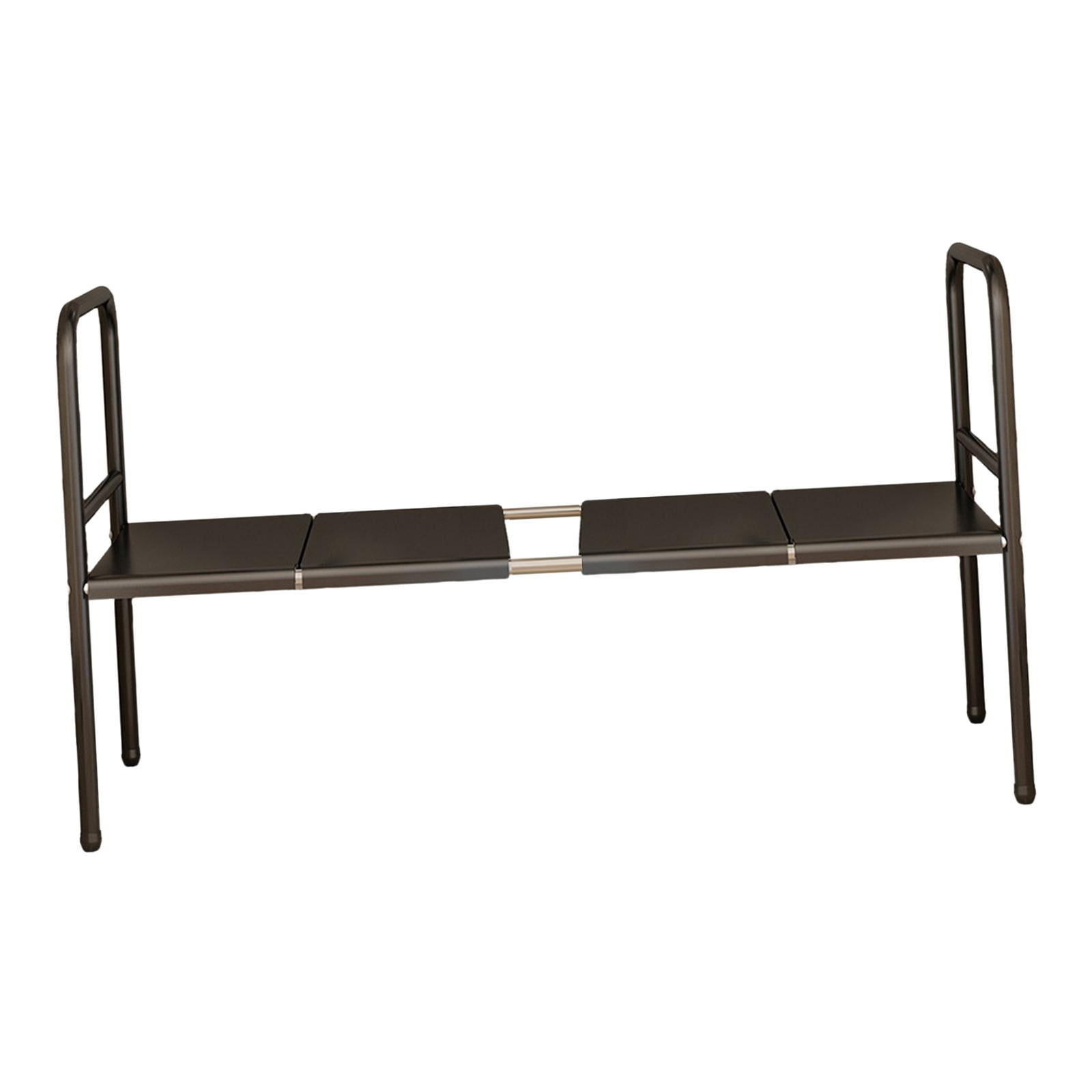 Fiocias Multi Use Under Sink Rack Cupboard Organizers Removable Shelves Expandable Under 4 Panels